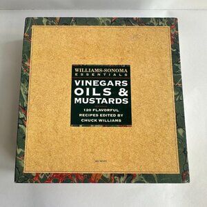 Williams Sonoma Essentials: Vinegars Oils & Mustards Book Set Recipes Cookbooks